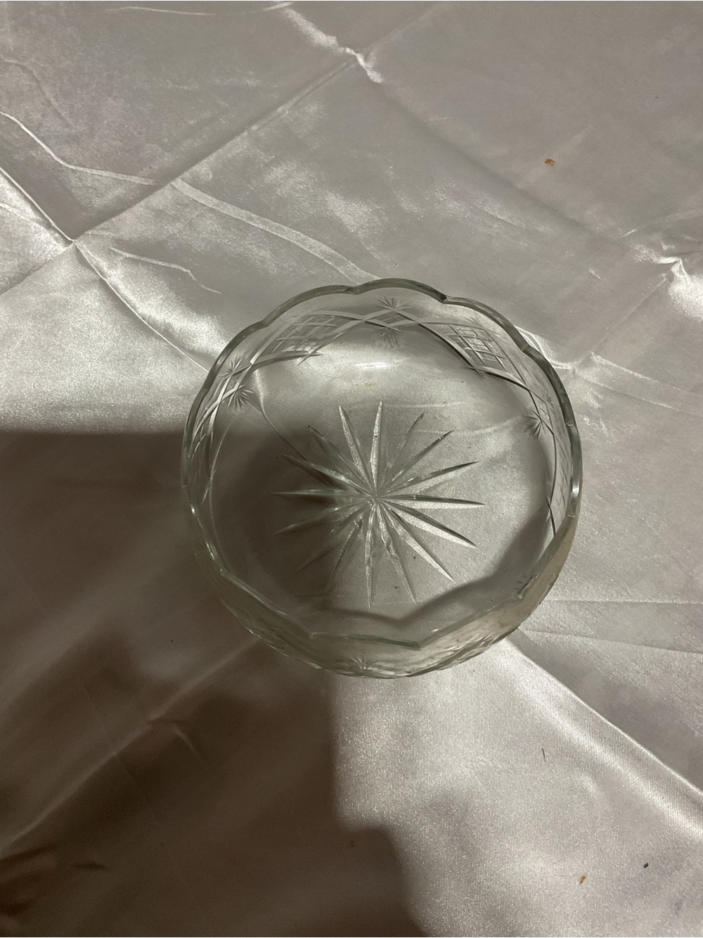 Clear Glass Decorative Bowl - Home Kitchen